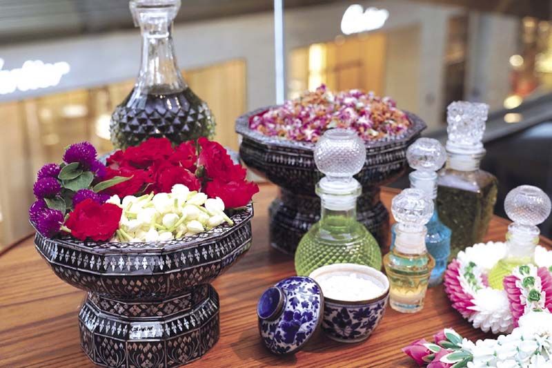 กิจกรรมเวิร์กช็อป นํ้าปรุงนํ้าหอมตำรับไทยโบราณ