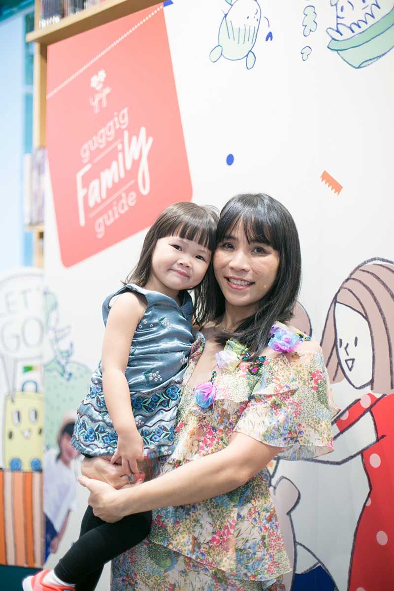 มลลิกา เรืองกฤตยา กับลูกสาว น้องมาหยา

