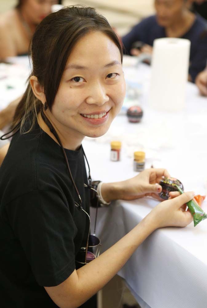 ผู้สนใจทั้งชาวไทยและชาวต่างชาติร่วมกิจกรรมเวิร์คช็อป