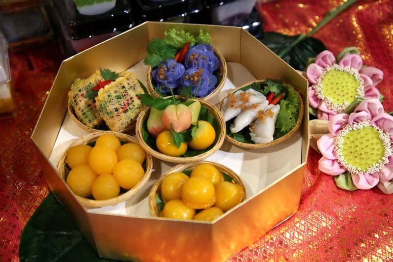 เซตขนมไทยโบราณ 6 อย่าง