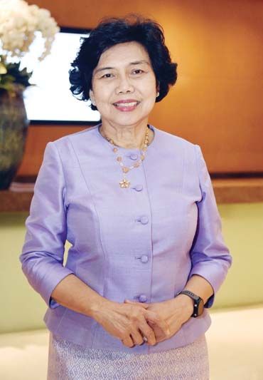 ดร.วันดี กุญชรยาคง จุลเจริญ นายกสมาคมแม่บ้านมหาดไทย

