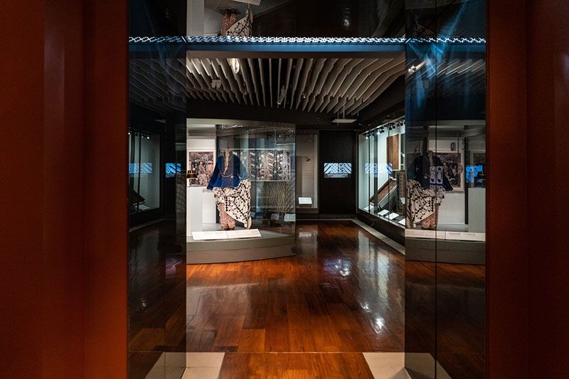 บรรยากาศภายในห้องจัดนิทรรศการ

