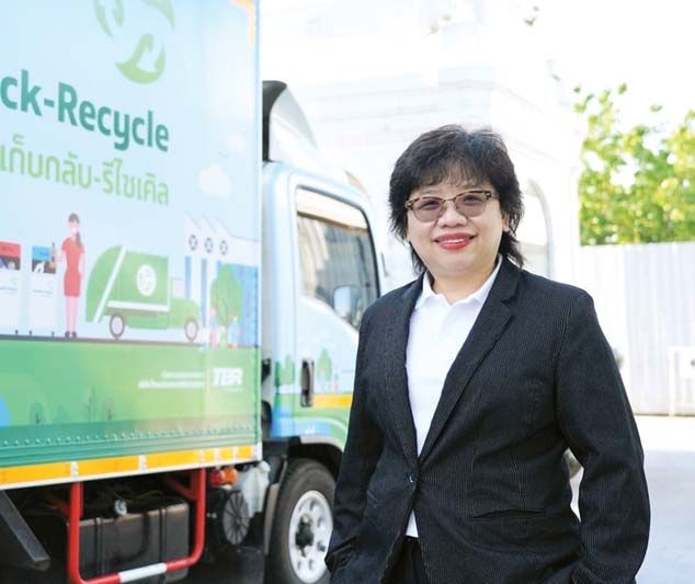 อรทัย พูลทรัพย์ กก.ผจก.บจ.ไทยเบฟเวอเรจ รีไซเคิล (TBR)