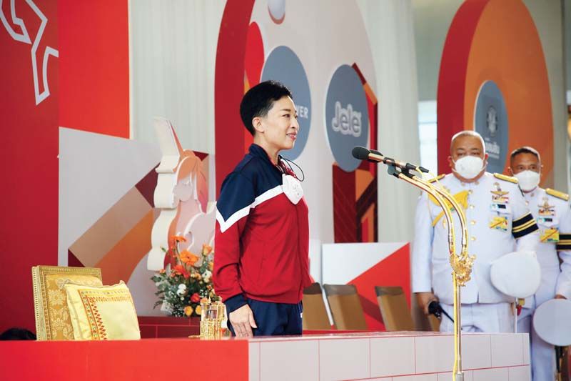 สมเด็จเจ้าฟ้าฯกรมหลวงราชสาริณีสิริพัชร มหาวัชรราชธิดา ทรงเปิดการแข่งขันกีฬา “BBG Princess Cup 2022”