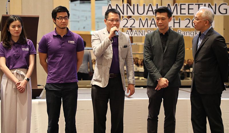 
ทีมนักวิชาการของสถาบันดนตรียามาฮ่า