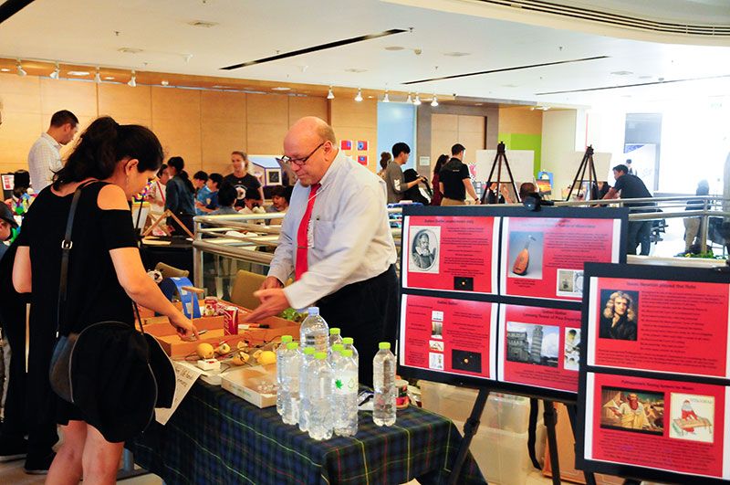 นิทรรศการวิชาการจากหลักสูตรของ ASB

