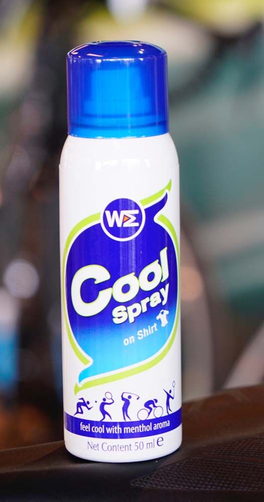 สเปรย์เพิ่มความเย็น บนผ้า รุ่น We Cool