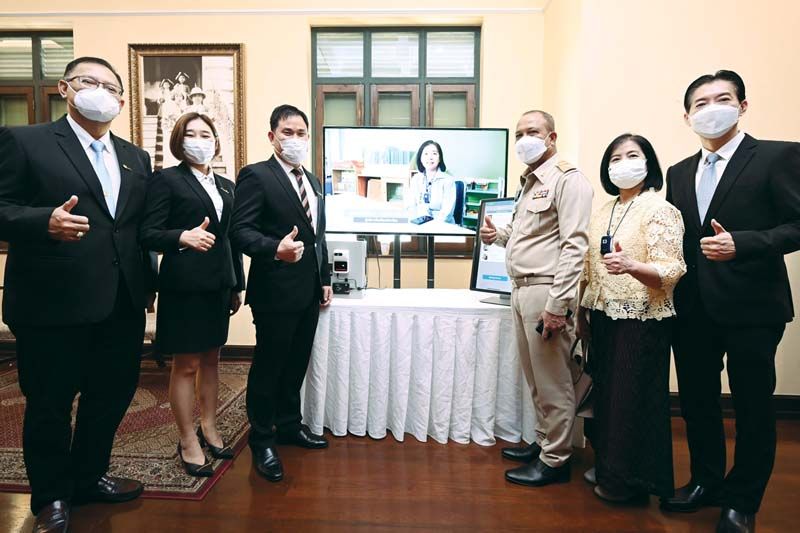 สมใจ วิเศษทักษิณ ผู้ช่วยปลัดกระทรวงศึกษาธิการ ชมระบบ Smart Safety Solution