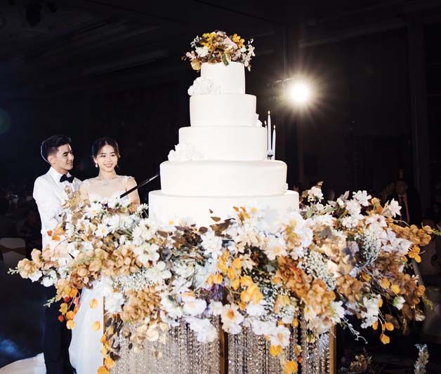 บรรยากาศบ่าว-สาว ตัดเค้กมงคล (ภาพสวยๆ โดย Nontboxshot)