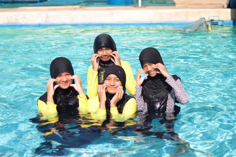 เด็กบ้านเอมิเรตส์ สนุกสนานกับการเล่นน้ำที่ สยามอะเมซิงพาร์ค
สวนสยามทะเลกรุงเทพ