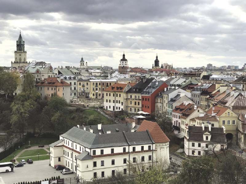 Building Across Lublin Castle