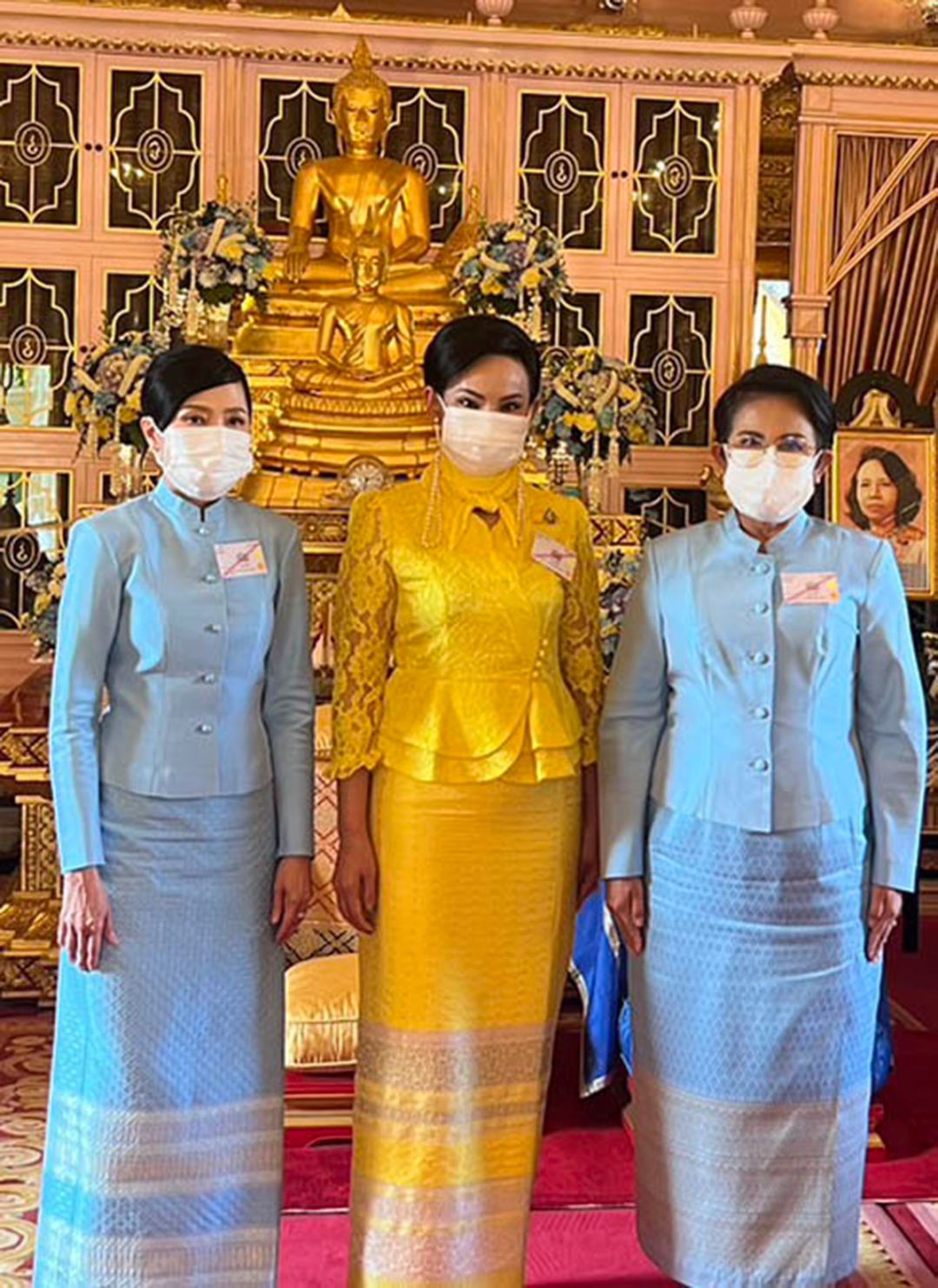 ผู้แทนเหล่าทัพ มาร่วมงานทุกปี ฐิติชญากรณ์ บงการ ผู้แทนนายกสมาคมแม่บ้านทหารบก, ธนิกา สุคนธมัต
ผู้แทนนายกสมาคมภริยาทหารเรือ,
ทิพวรรณ เพ็ชรพงศ์ ผู้แทนนายกสมาคม
แม่บ้านทหารอากาศ

