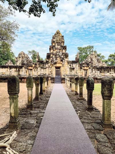 ปราสาทสด๊กก๊อกธม ประเทศไทย 15 พ.ค. 2565