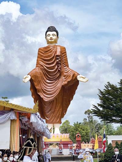 พระพุทธสิริคุณาธรโลกวิวรณปาฏิหาริย์ วัดมหาธาตุวชิรมงคล จ.กระบี่ 19 ก.ย. 2565