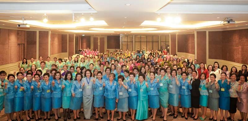 สมาชิกสมาคมสภาสตรีแห่งชาติฯ แสดงพลังเพื่อการพัฒนาสตรีอย่างยั่งยืน