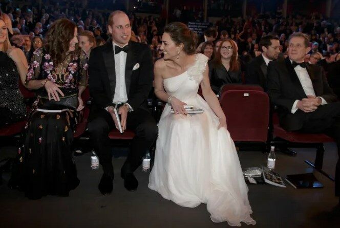 เจ้าหญิงเคท และเจ้าชายวิลเลียมในงาน BAFTA 2019