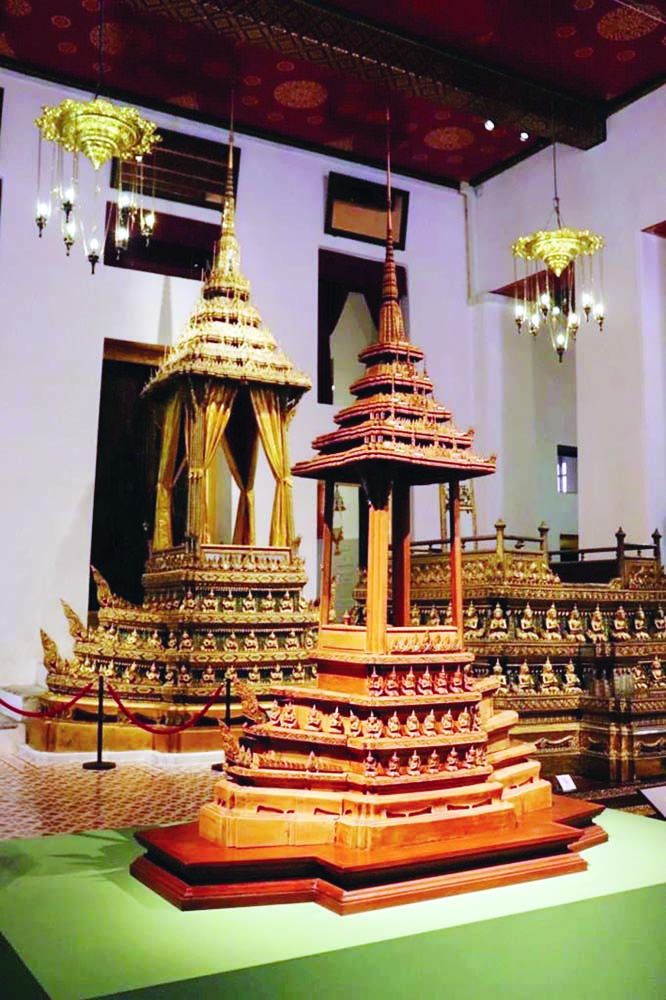 บุษบกเกริน (จำลอง)

