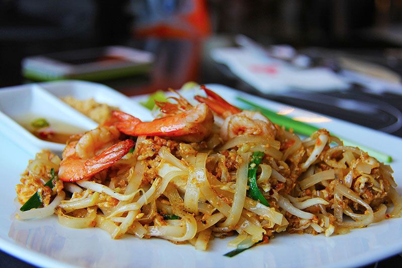 ผัดไท อาหารไทยที่ได้รับความนิยม