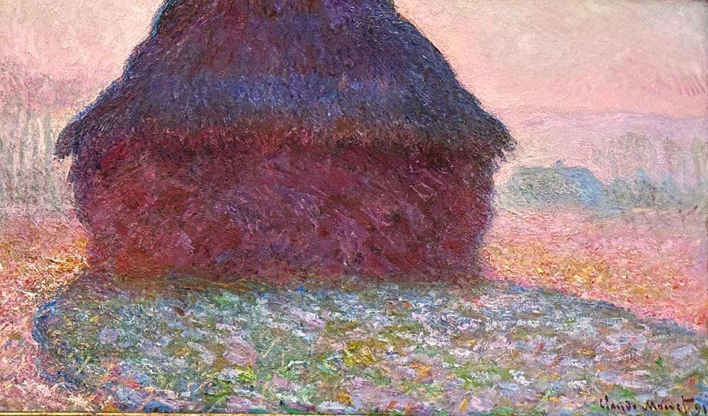 Grainstack in sunlight 1891