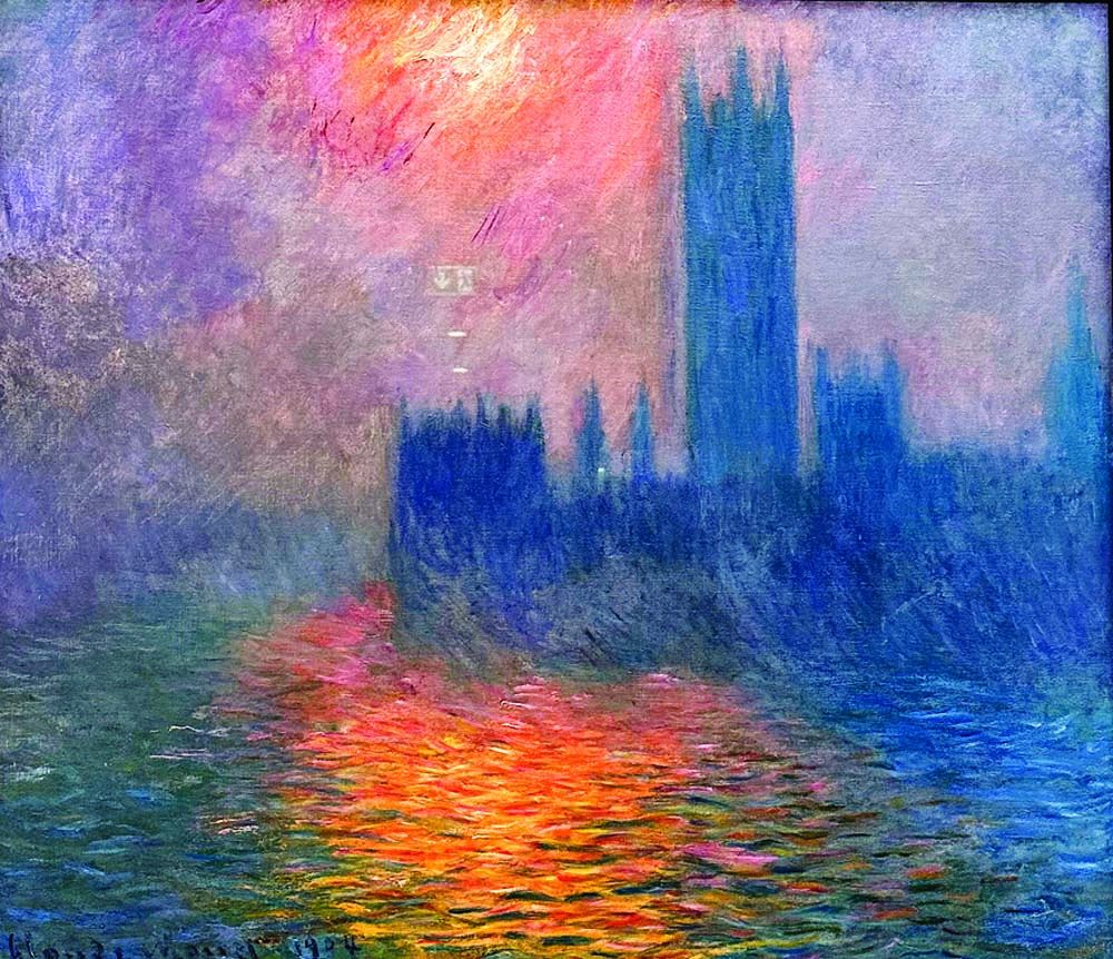 House of Paliament, sunset 1904