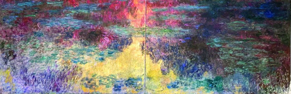 The Water Lily Pond in the Evening 1916