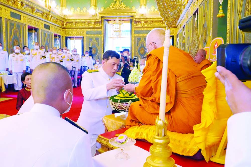 พระบาทสมเด็จพระเจ้าอยู่หัว ทรงบำเพ็ญพระราชกุศลฉลองพระชนมายุ ๘ รอบ สมเด็จพระสังฆราช

