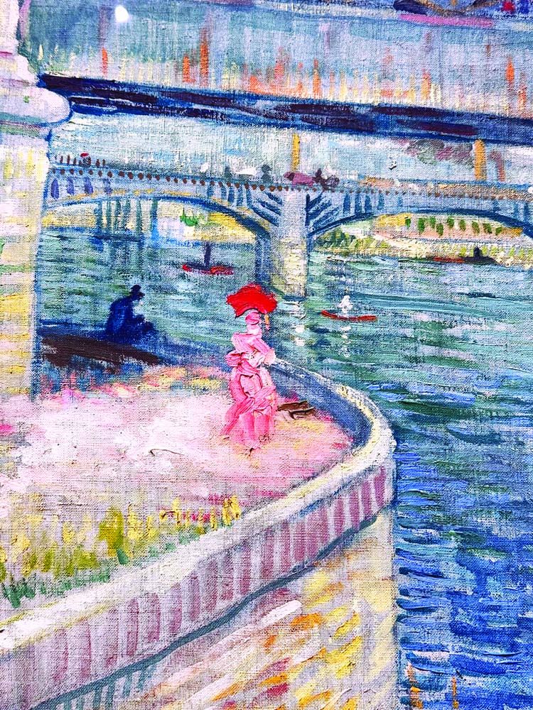 Bridge across the Seine at Arsenieres 1887

