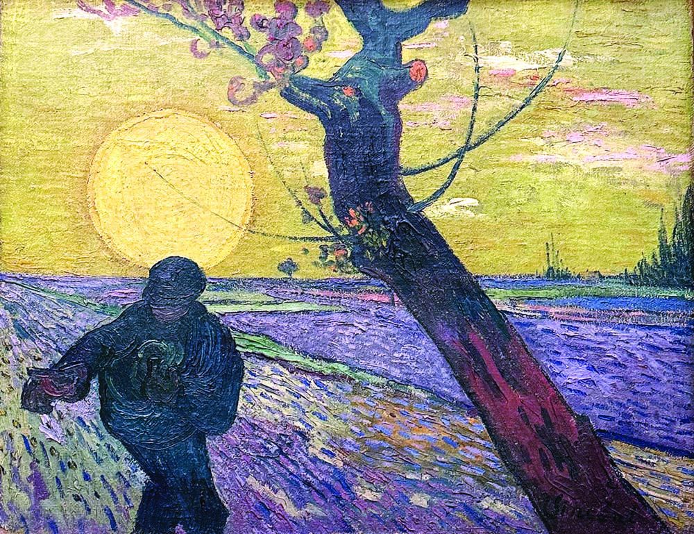 The Sower with Setting Sun 1888


