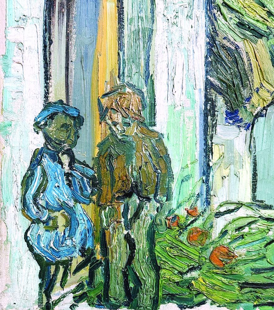 Thatched Roof at Chaponval 1890