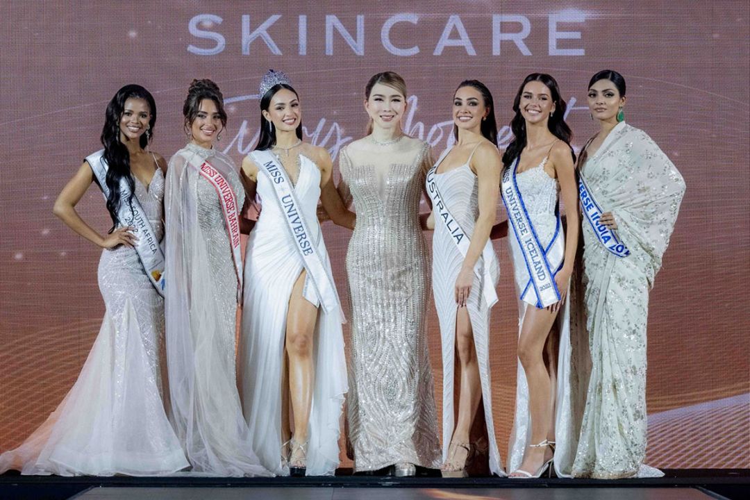 อาร์บอนนีย์ เกเบรียล มิสยูนิเวิร์ส 2022, แอนนา เสืองามเอี่ยม มิสยูนิเวิร์สไทยแลนด์
2022 และนางงามจาก 7 ทวีปทั่วโลก