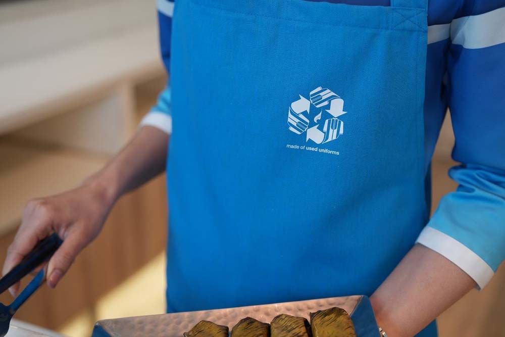 ผ้ากันเปื้อนอัพไซคลิ่ง