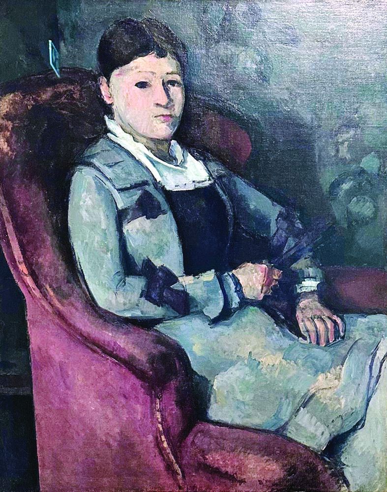 Madame Cezanne with a Fan 1888