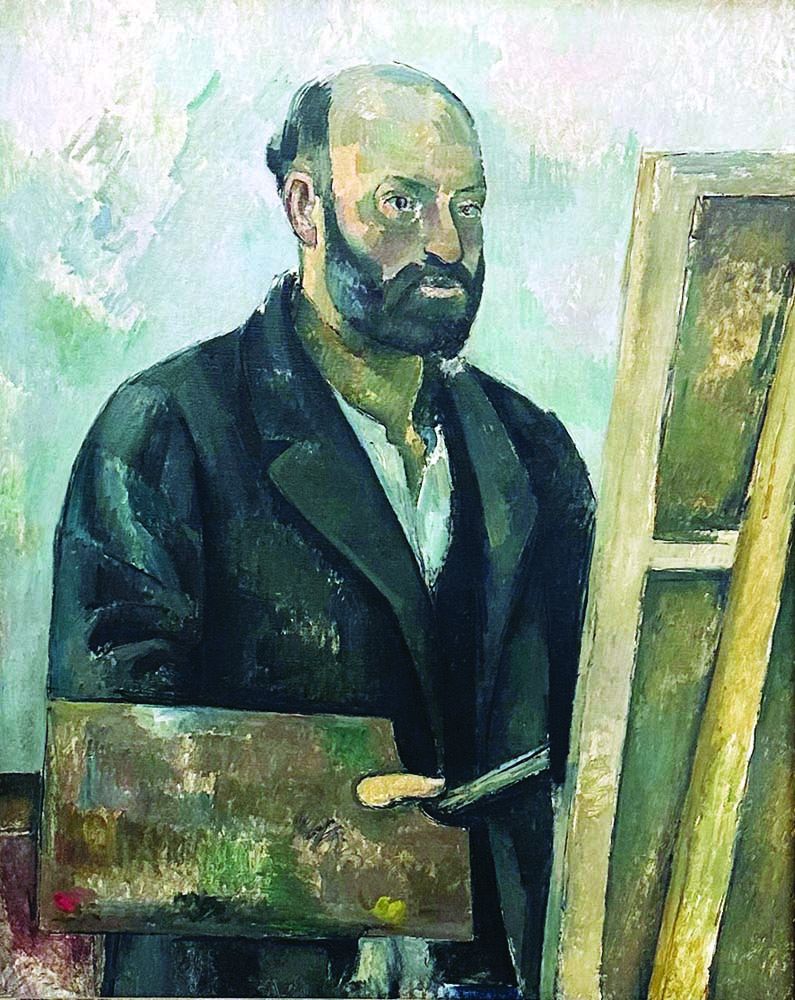 Self Portrait with Palette 1890