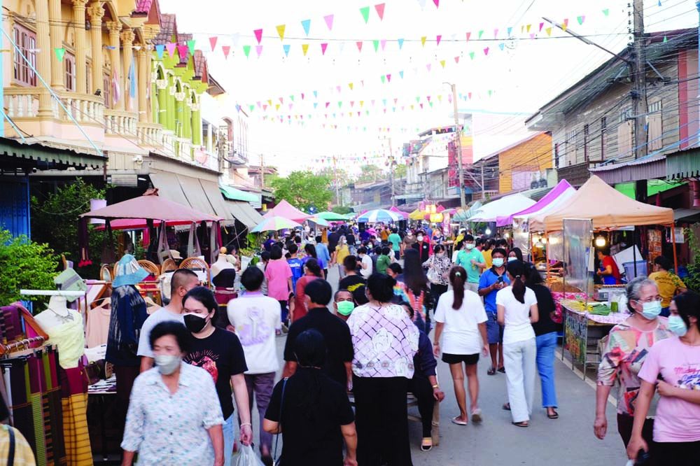 ถนนคนเดินกอกใหม่ท่าชัยอินดี้