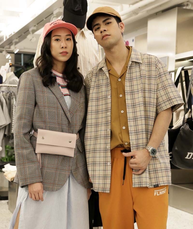 ปวีณ์ธิดา ประกายรุ้งทอง กับ พสธร โมกขะสมิต