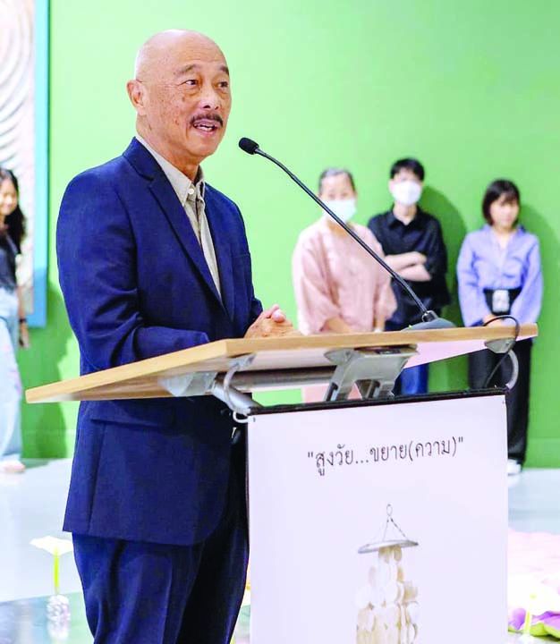 ฉัตรวิชัย พรหมทัตตเวที กล่าวเปิดงาน
