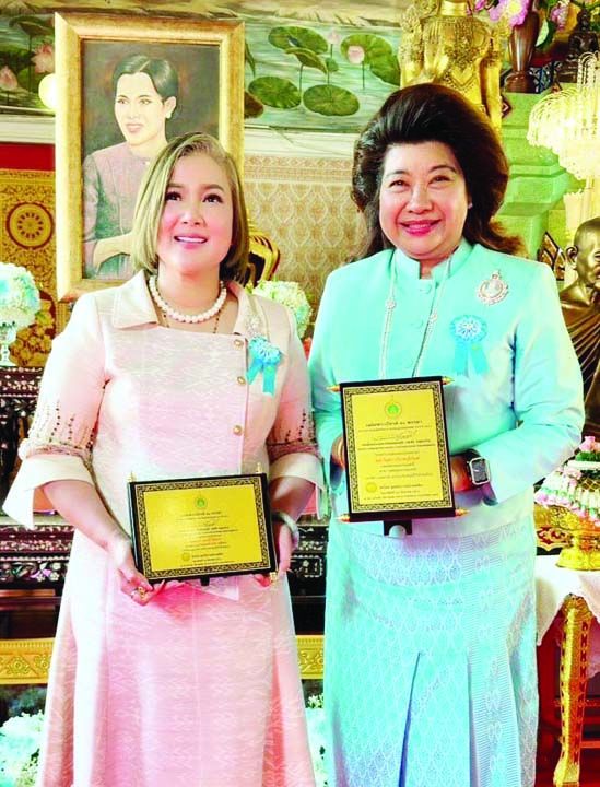 ม.ล.สราลี กิติยากร และ รัญชา บริบาลบุรีภัณฑ์