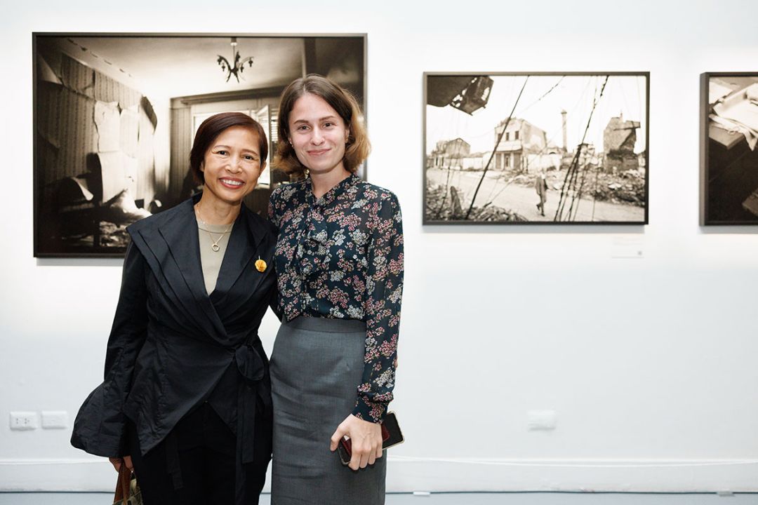 กรุณา บัวคำศรี และ DR. Olga Rusova เลขานุการโท สถานทูต
ยูเครนประจำประเทศไทย

