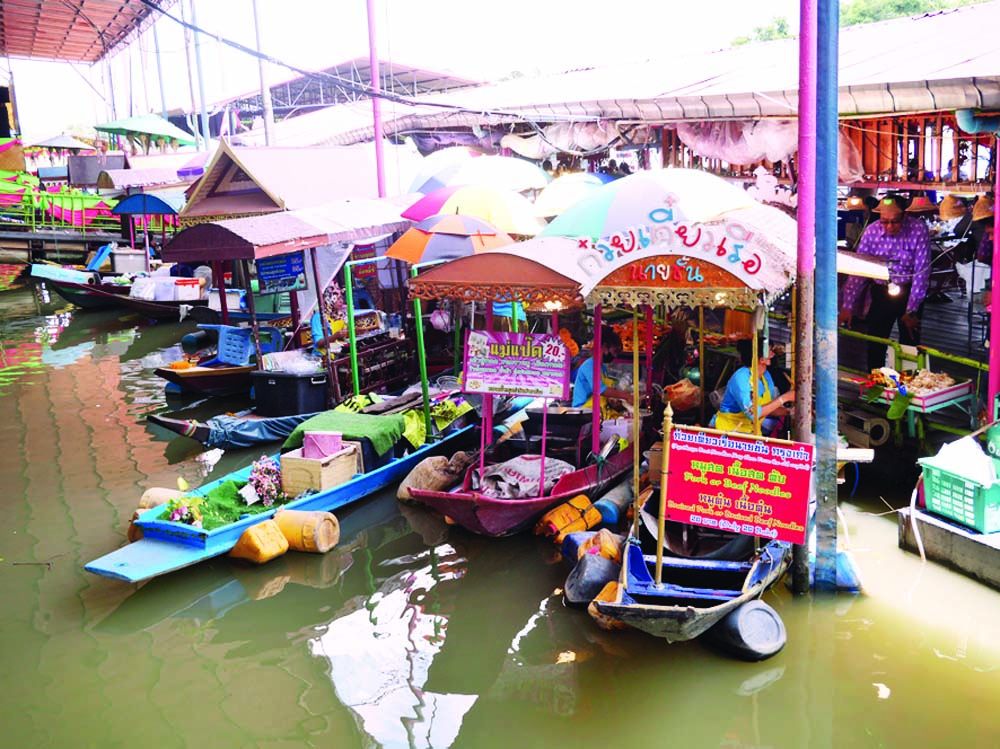 ตลาดน้ำวัดท่าการ้องอยุธยา