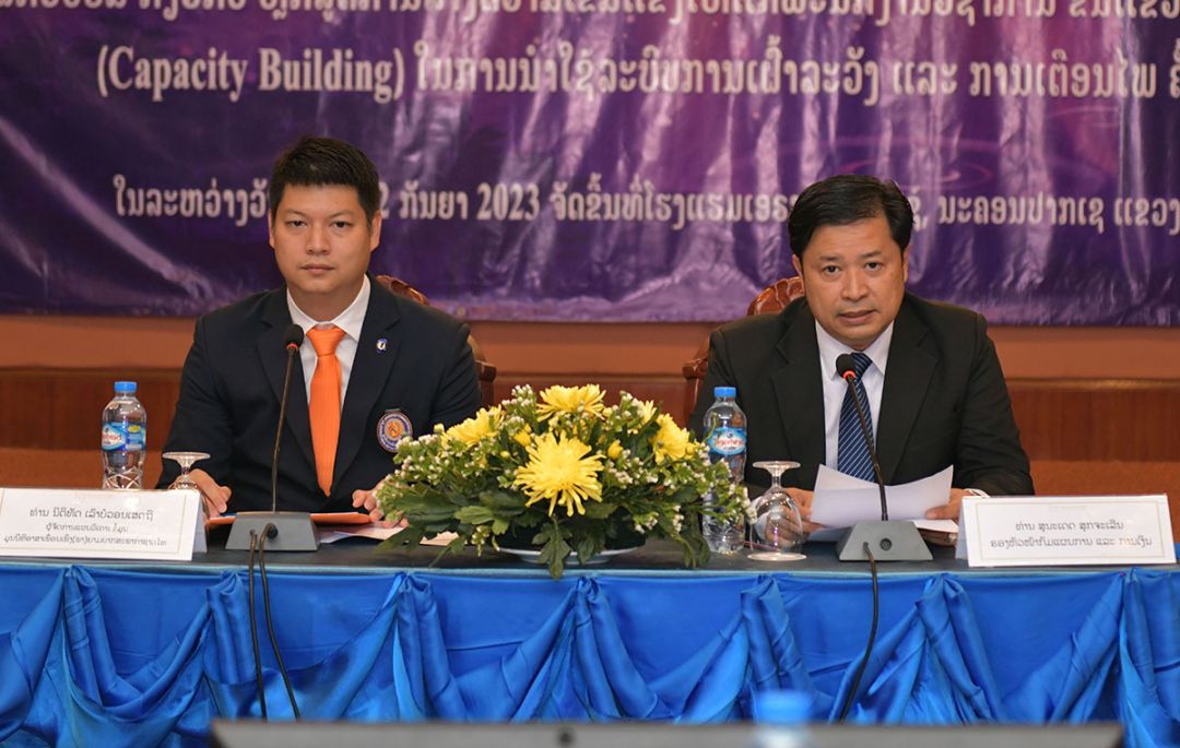 นิติทัศน์ เลาบวรเศรษฐี และ ท่านสุนะเดด สุกจะเริน

