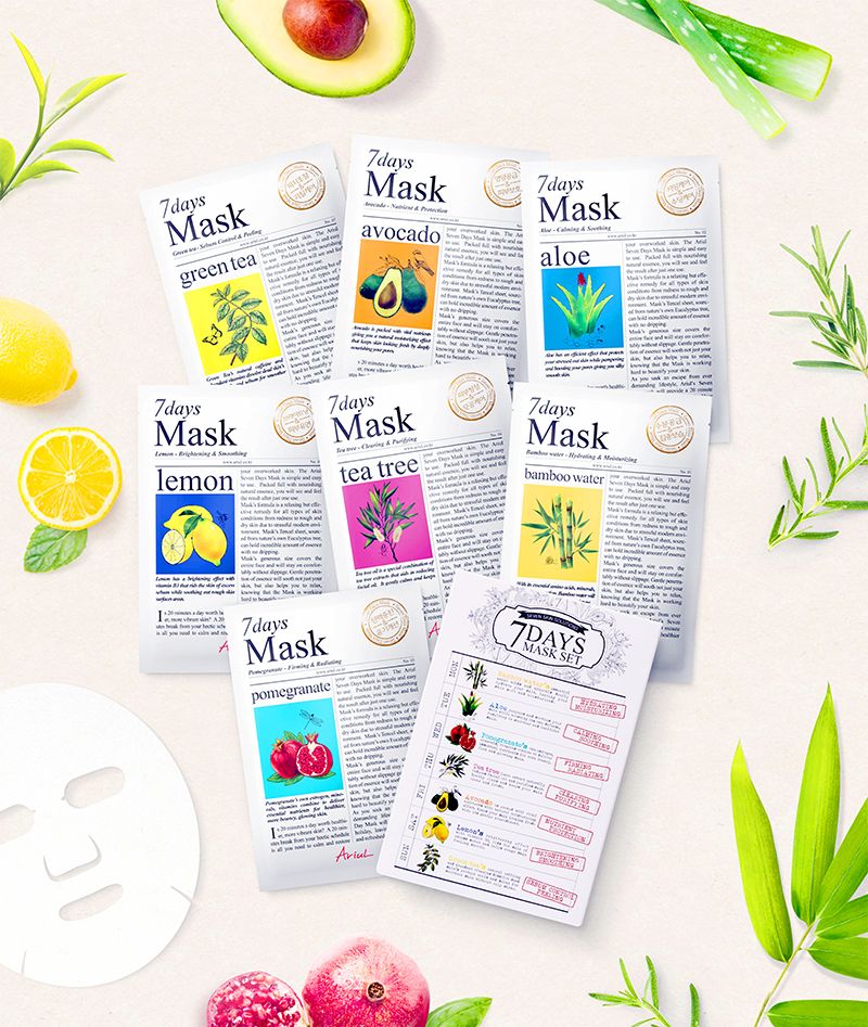 ผลิตภัณฑ์อันโด่งดัง 7 Days Mask