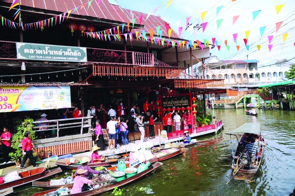 เรือนแถวเก่าของชาวจีน สมัยรัชกาลที่ ๔