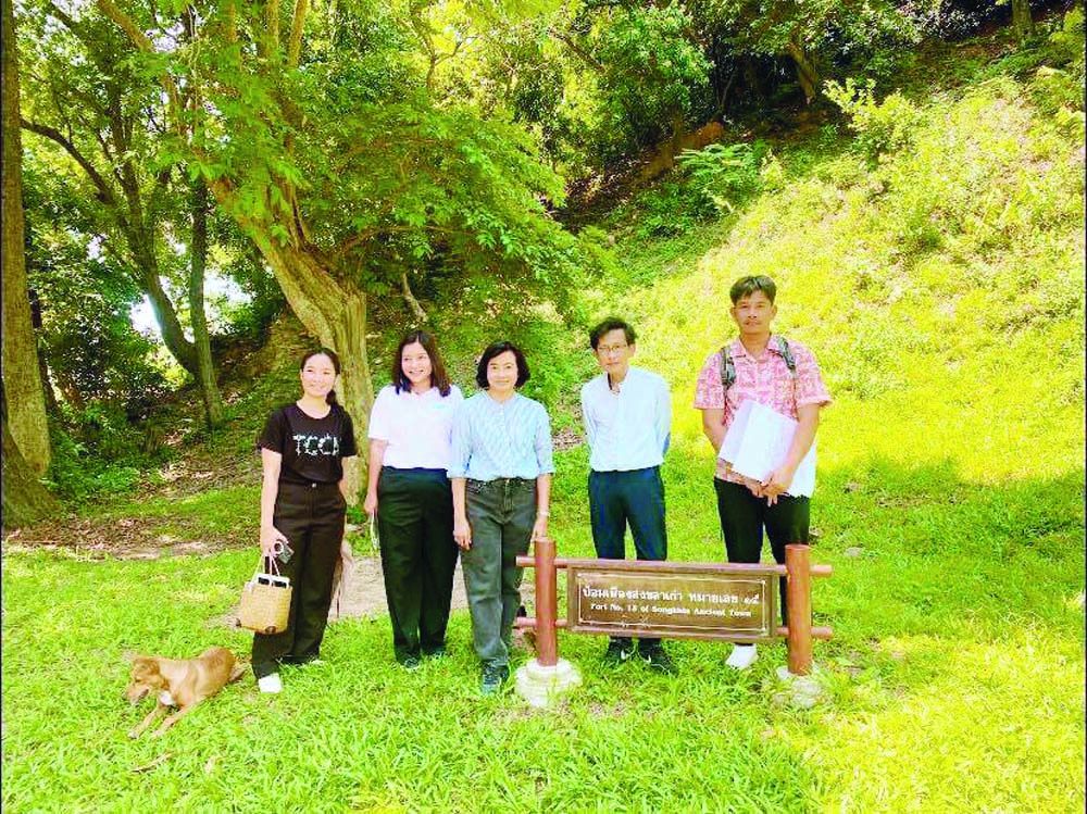 ผอ.นิภา สังคนาคินทร์ นำผู้เชี่ยวชาญภูมิสถาปัตย์เข้าพื้นที่