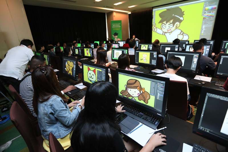 บรรยาการศการอบรมฟรี ออกแบบสติ๊กเกอร์ไลน์
ขั้นพื้นฐาน

