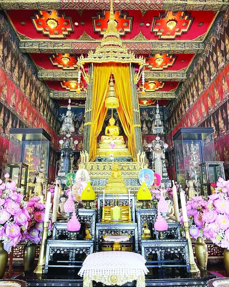 พระพุทธสิหิงค์ ประจำวังหน้า