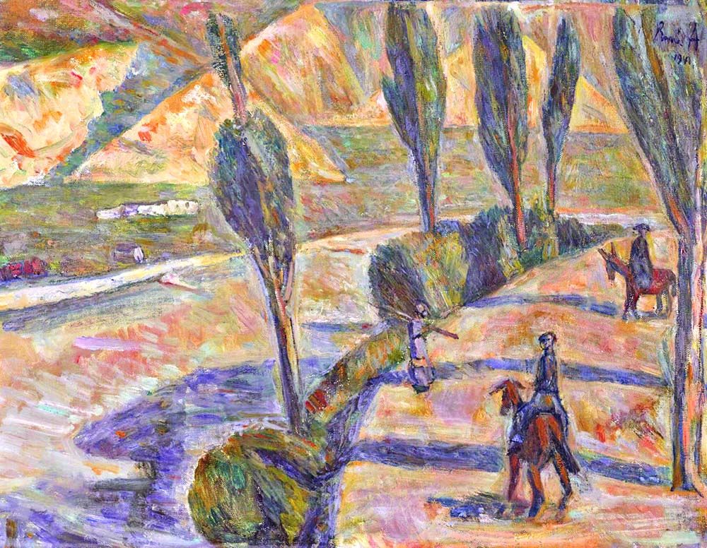 Road in the Valais 1941