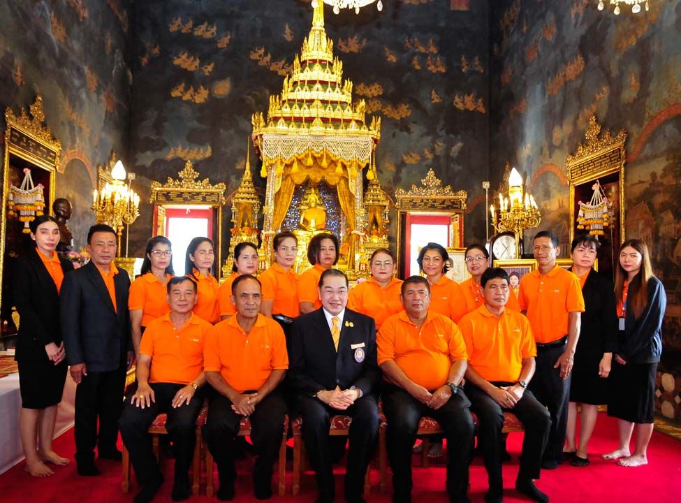 ตัวแทนจิตอาสา และเครือข่ายเพื่อนพึ่ง (ภาฯ) ร่วมในพิธี