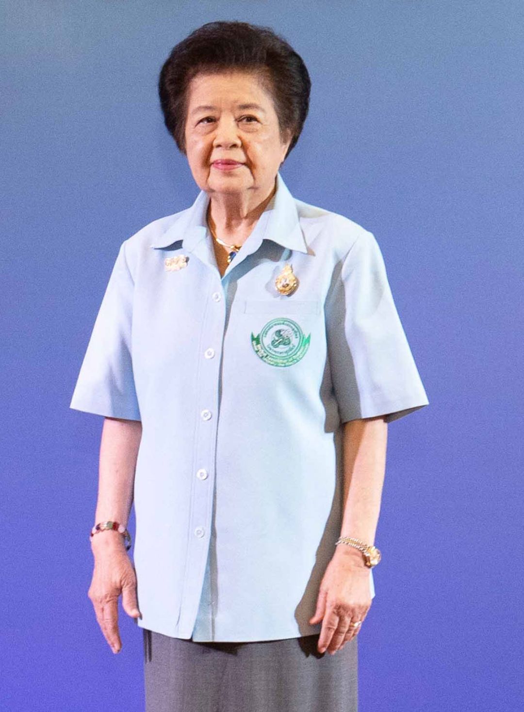 ศ.เกียรติคุณ พญ.สมศรี
เผ่าสวัสดิ์ ผอ.สำนักงานแพทยสมาคมฯ

