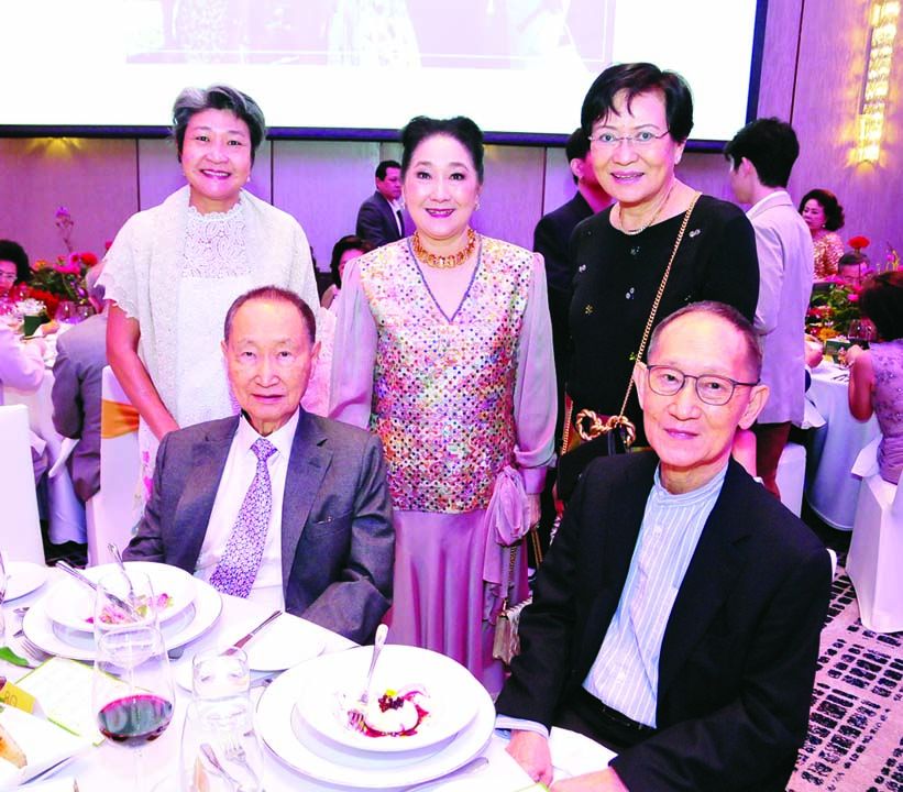 สองพี่น้อง ชาญ-โชติ-ดร.คุณหญิงกัลยา โสภณพนิช, ผาณิต พูนศิริวงศ์ และ นิรภร โสภณพนิช