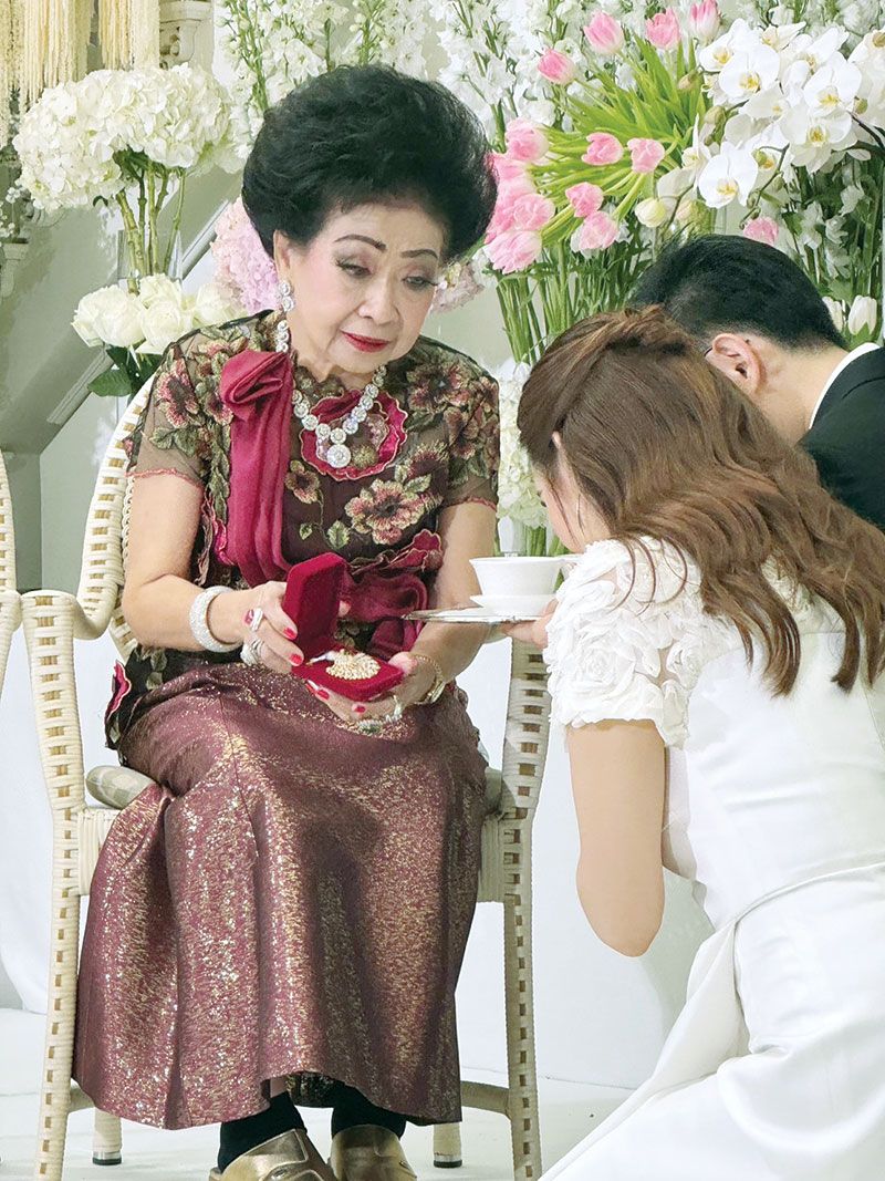 อรศรี เอกพิพัฒนา ร่วมพิธีรับไหว้บ่าว-สาว

ผรณเดช พูนศิริวงศ์, สารัชถ์ รัตนาวะดี, ศักดิ์สิน พูนศิริวงศ์, วิรัตน์ สุพรรณธะริดา และ นรพล พูนศิริวงศ์